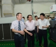 Former leaders of our country visited our company for inspection..